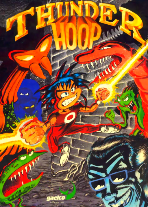 Thunder Hoop (Ver. 1) Arcade Game Cover